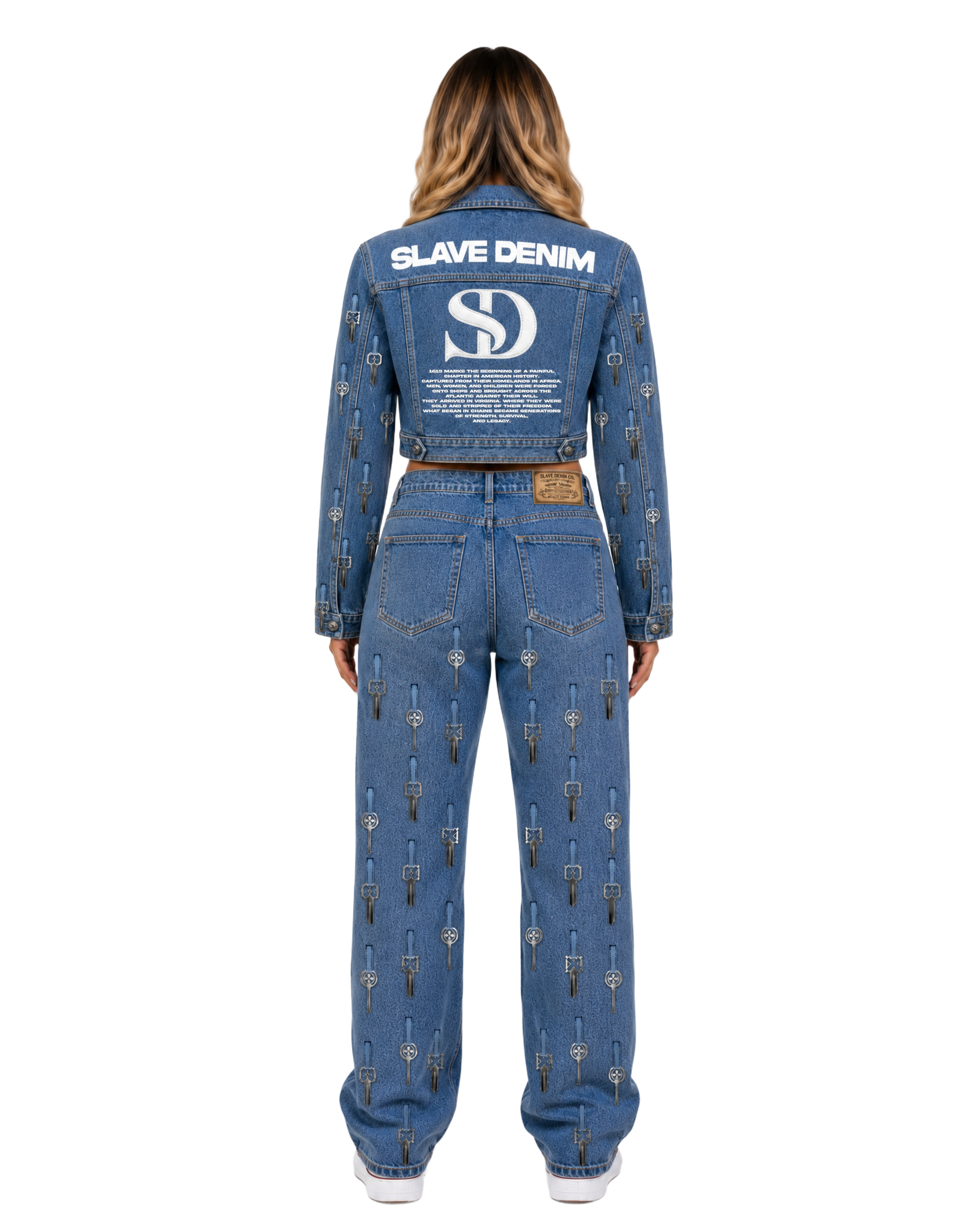 WOMEN'S CROPPED KEY JACKET