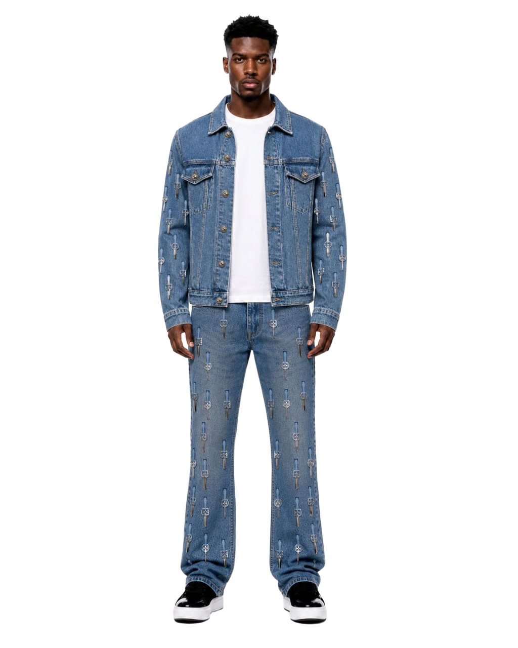 UNISEX KEY DENIM SET