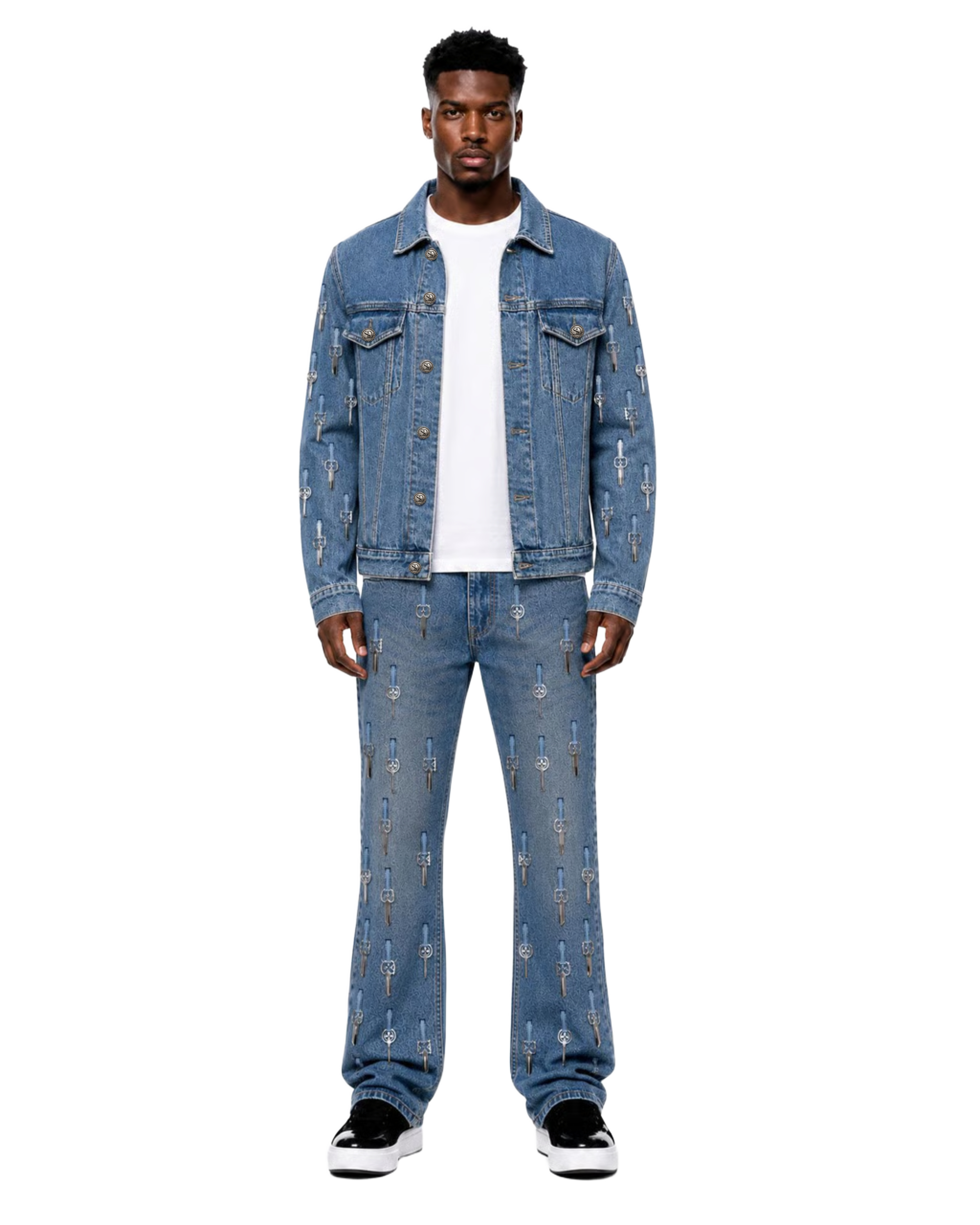 UNISEX KEY DENIM SET