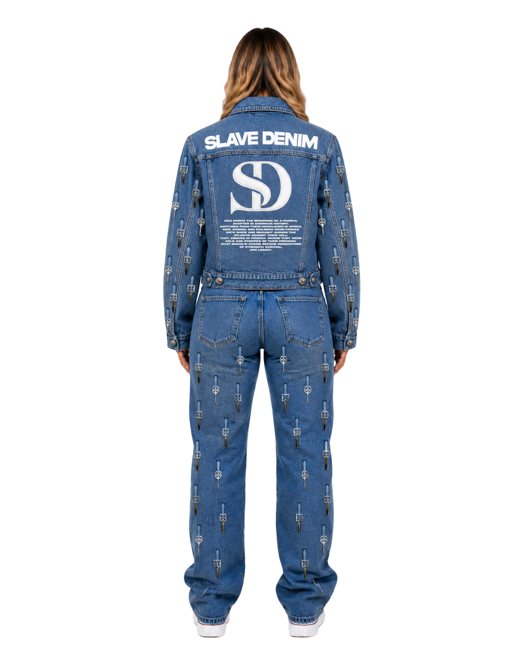 UNISEX KEY DENIM JACKET