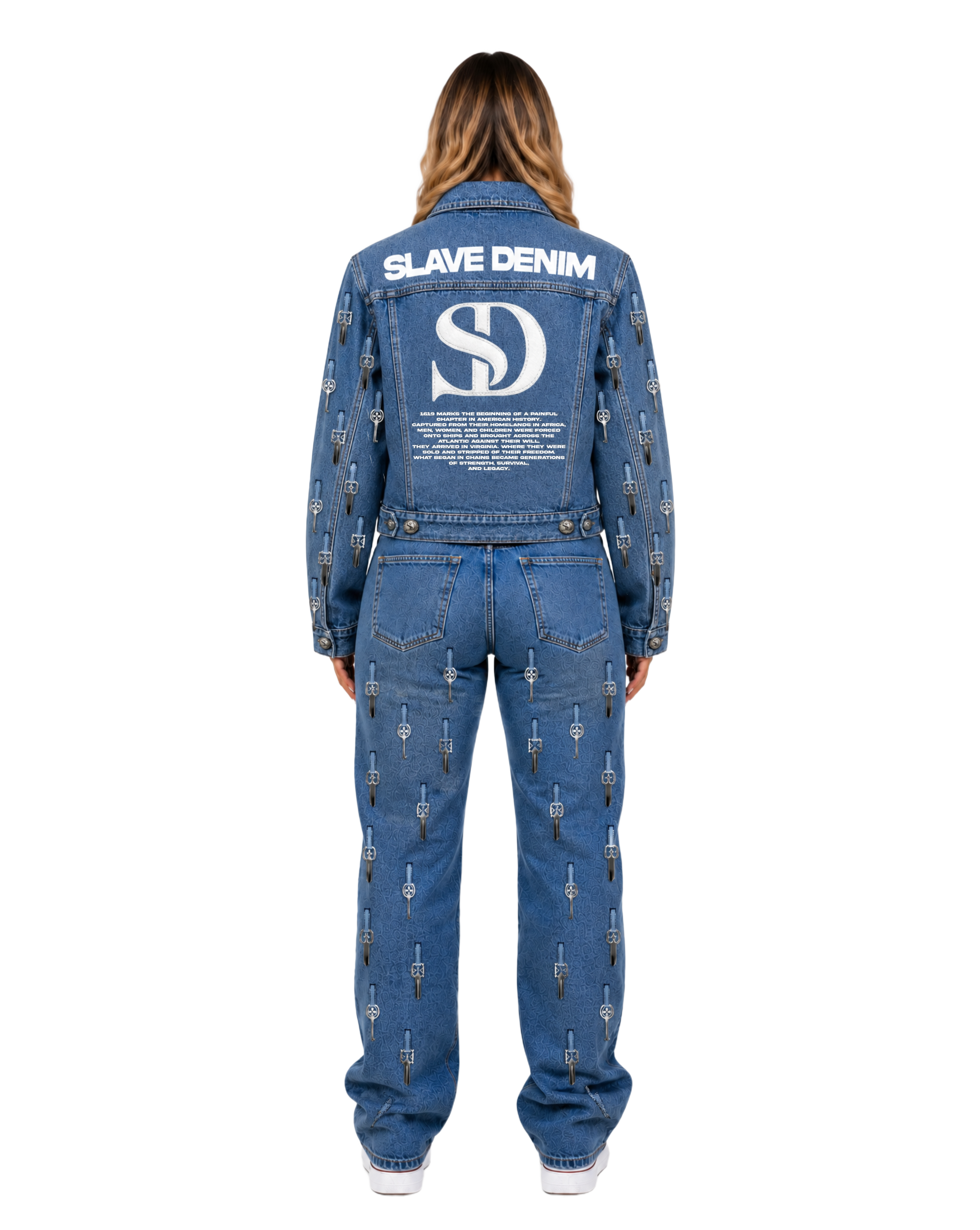UNISEX KEY DENIM JACKET