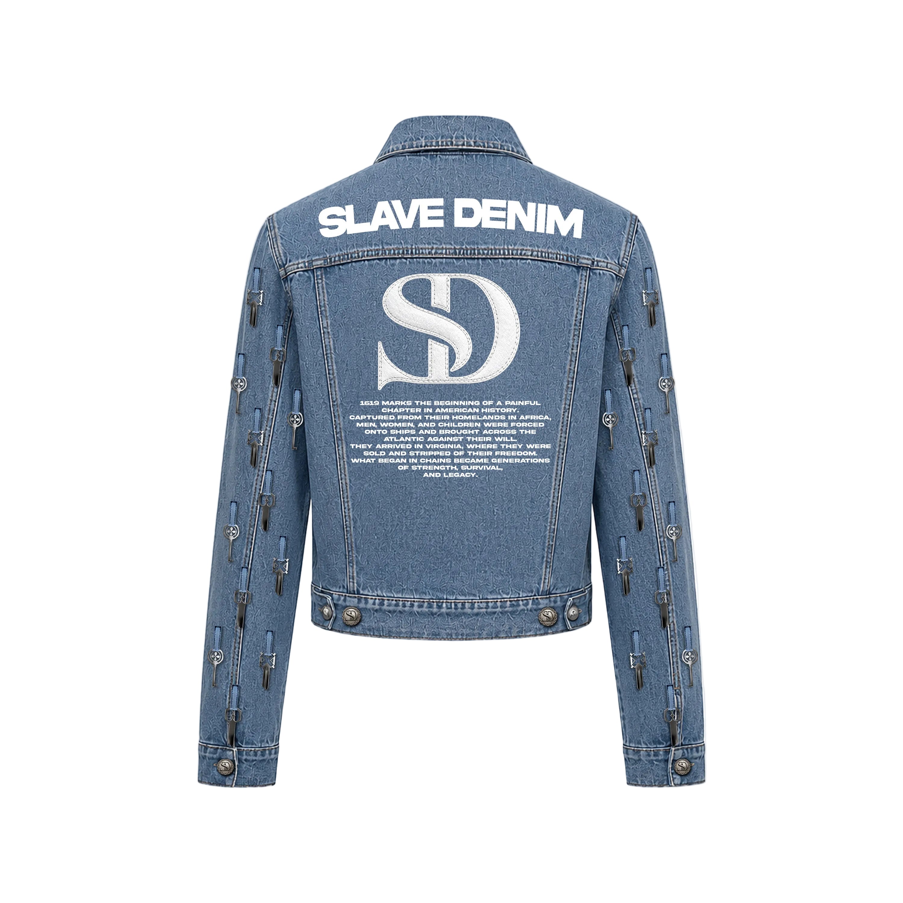 UNISEX KEY DENIM JACKET Main image