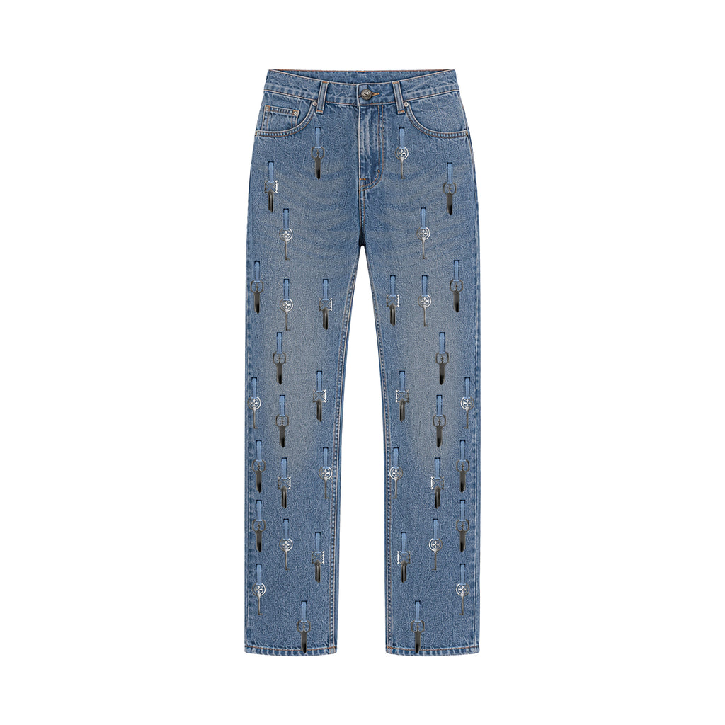 UNISEX SLAVE DENIM KEY DENIM SET