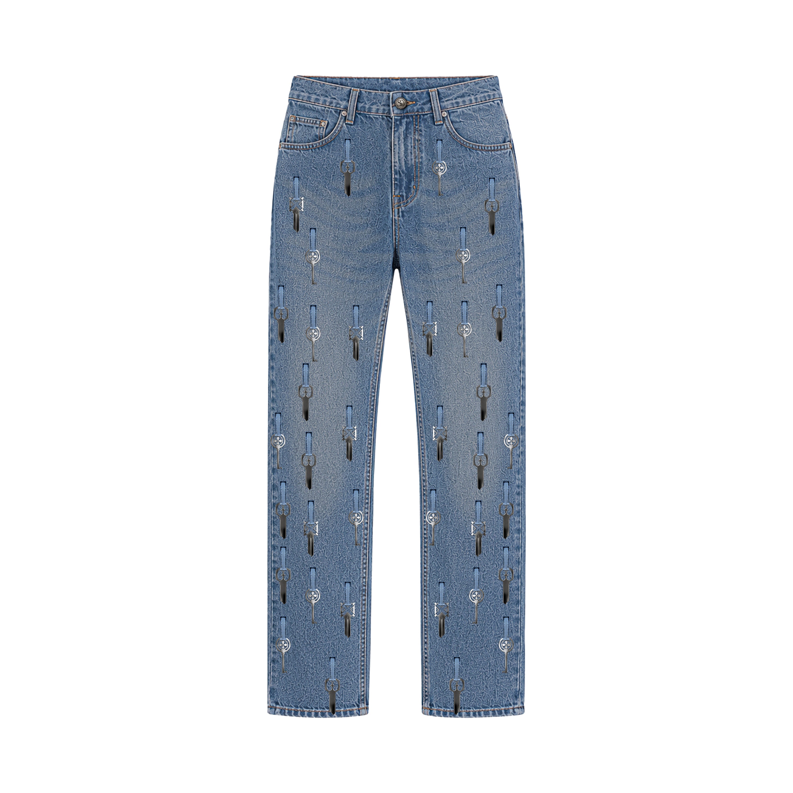 UNISEX SLAVE DENIM KEY DENIM SET