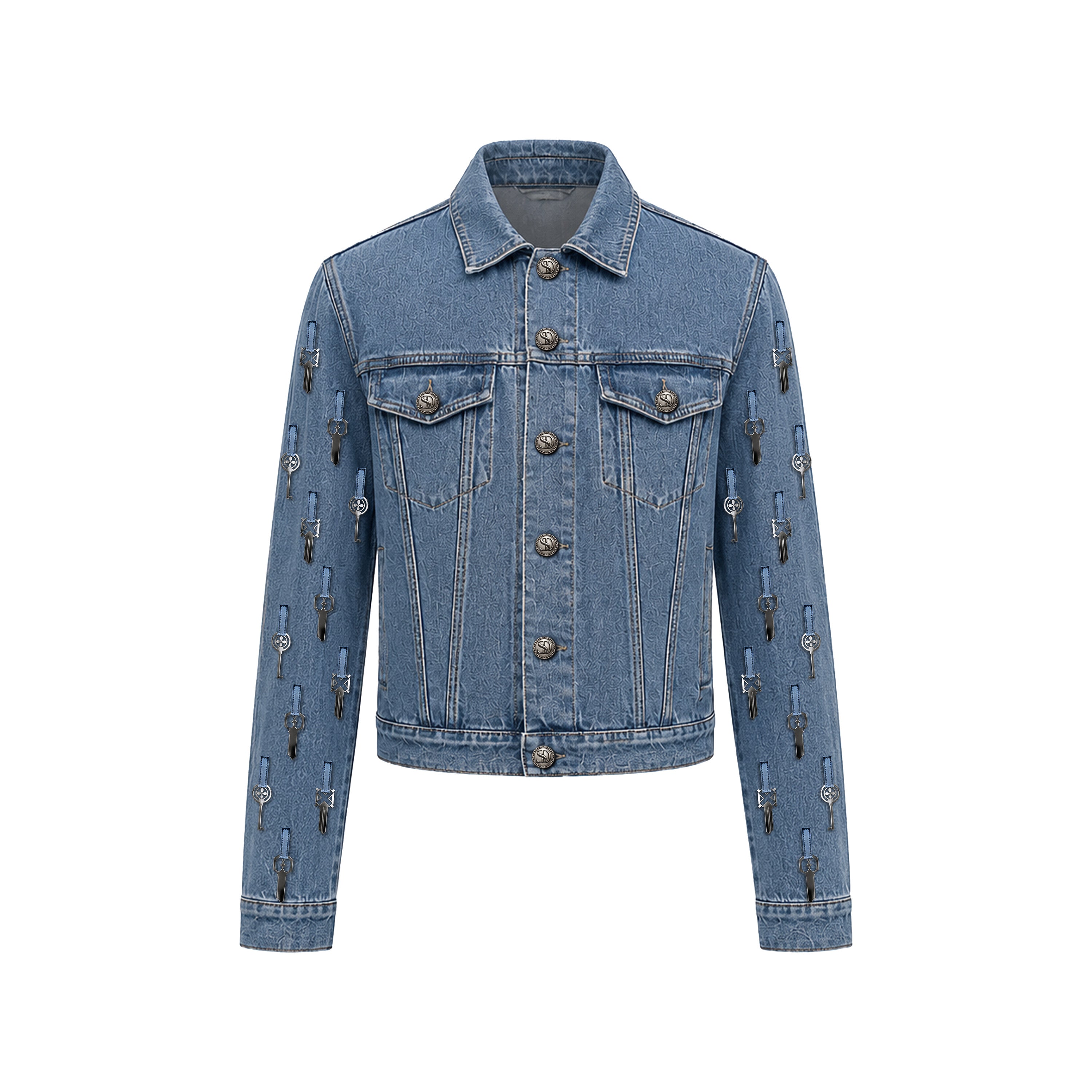UNISEX KEY DENIM JACKET