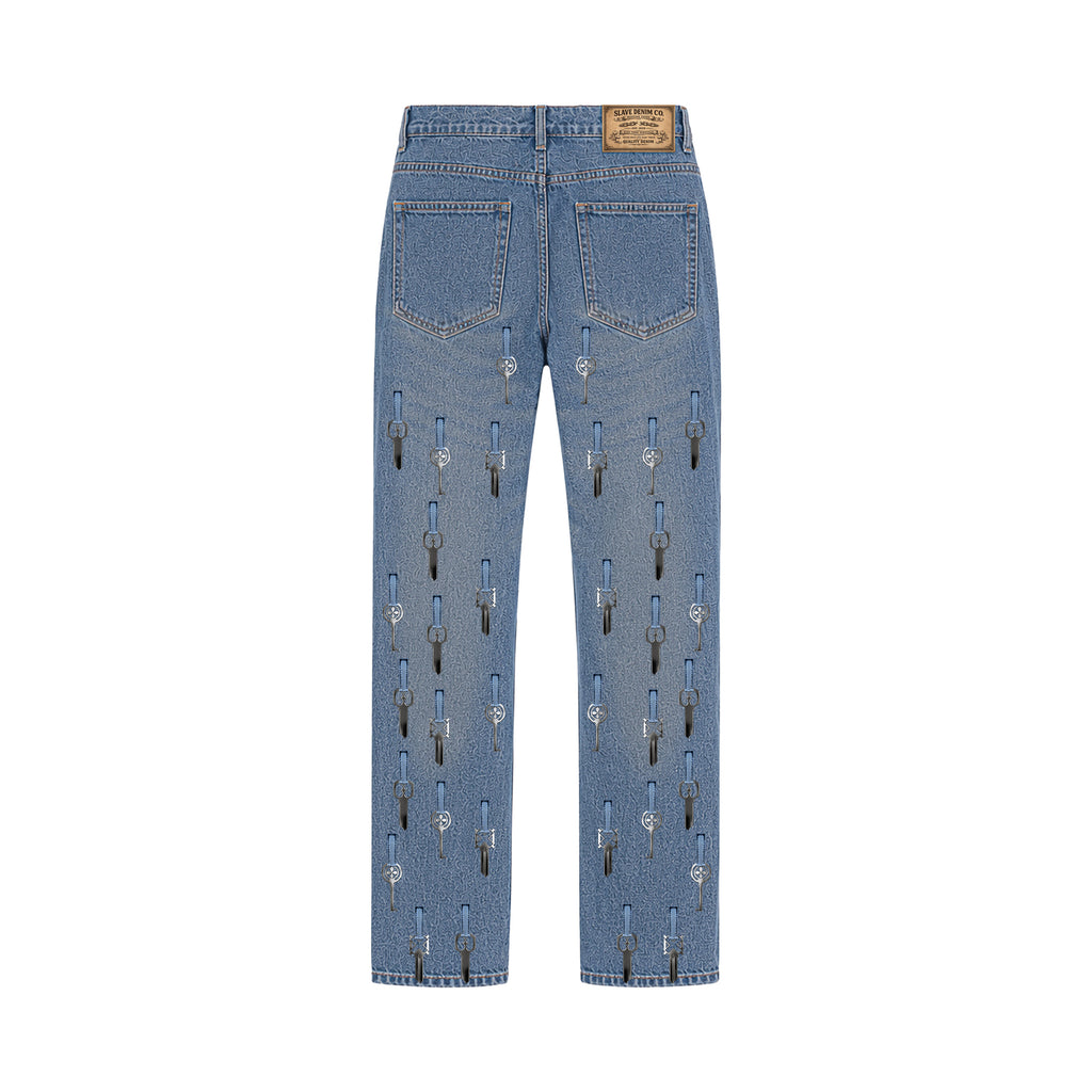 UNISEX SLAVE DENIM KEY DENIM SET